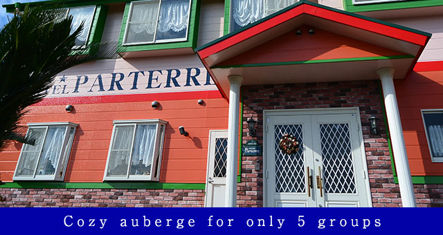 Cozy auberge for only 5 groups
